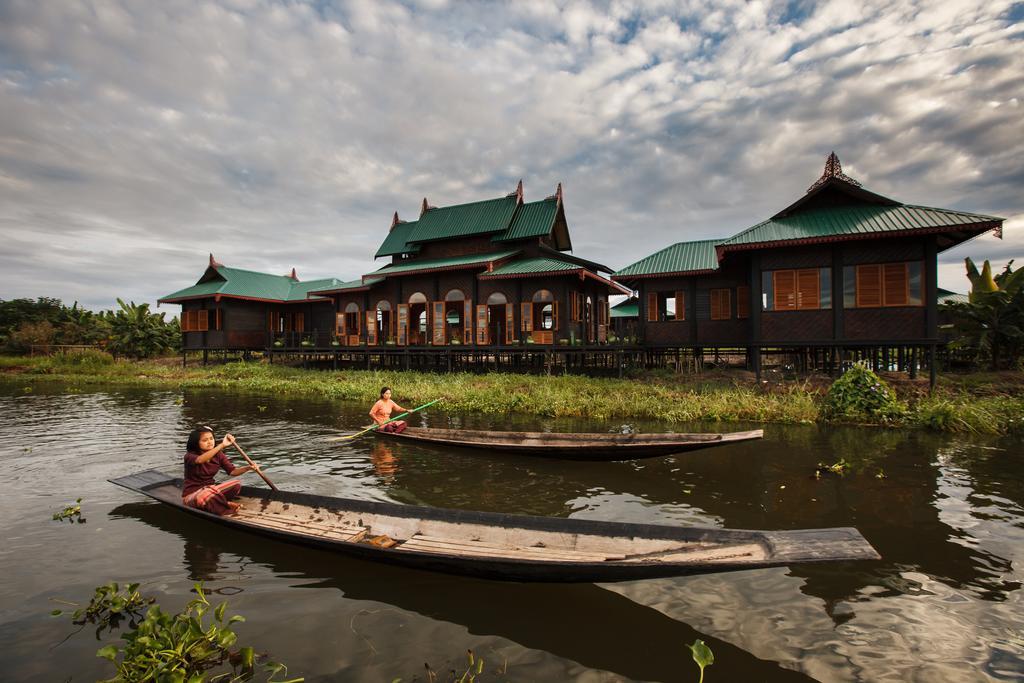 Inle Heritage Stilt Houses Ywama Ngoại thất bức ảnh