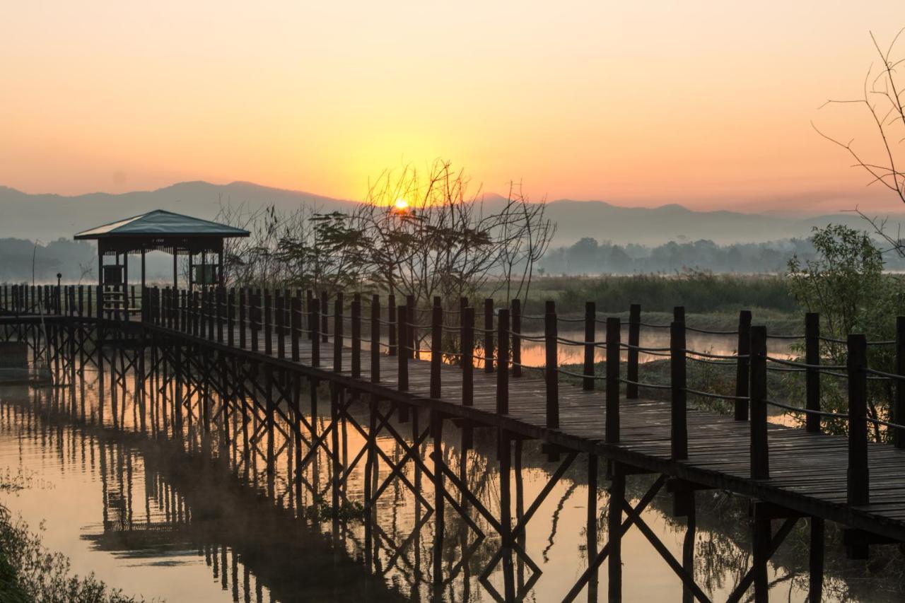 Inle Heritage Stilt Houses Ywama Ngoại thất bức ảnh