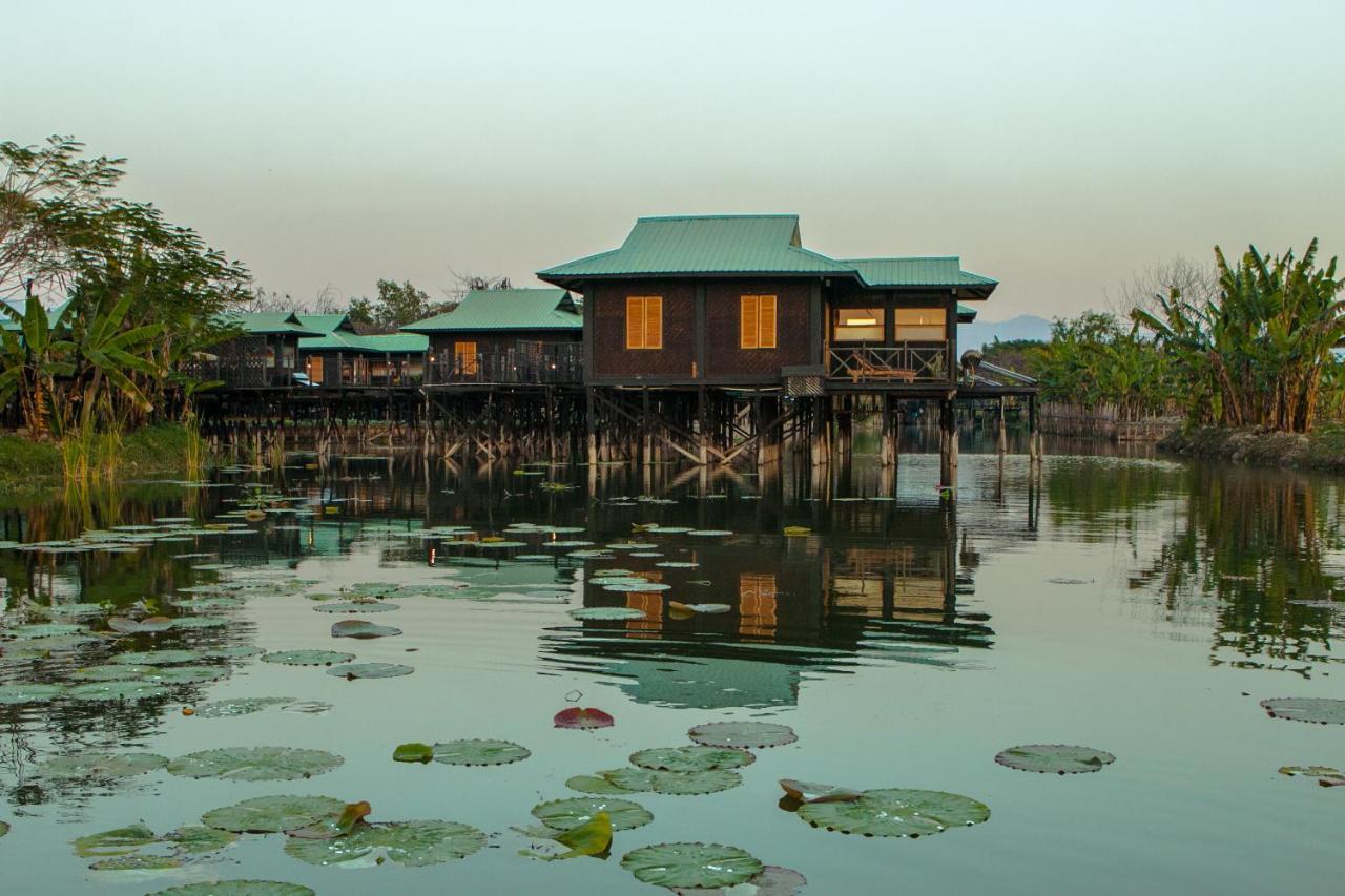 Inle Heritage Stilt Houses Ywama Ngoại thất bức ảnh